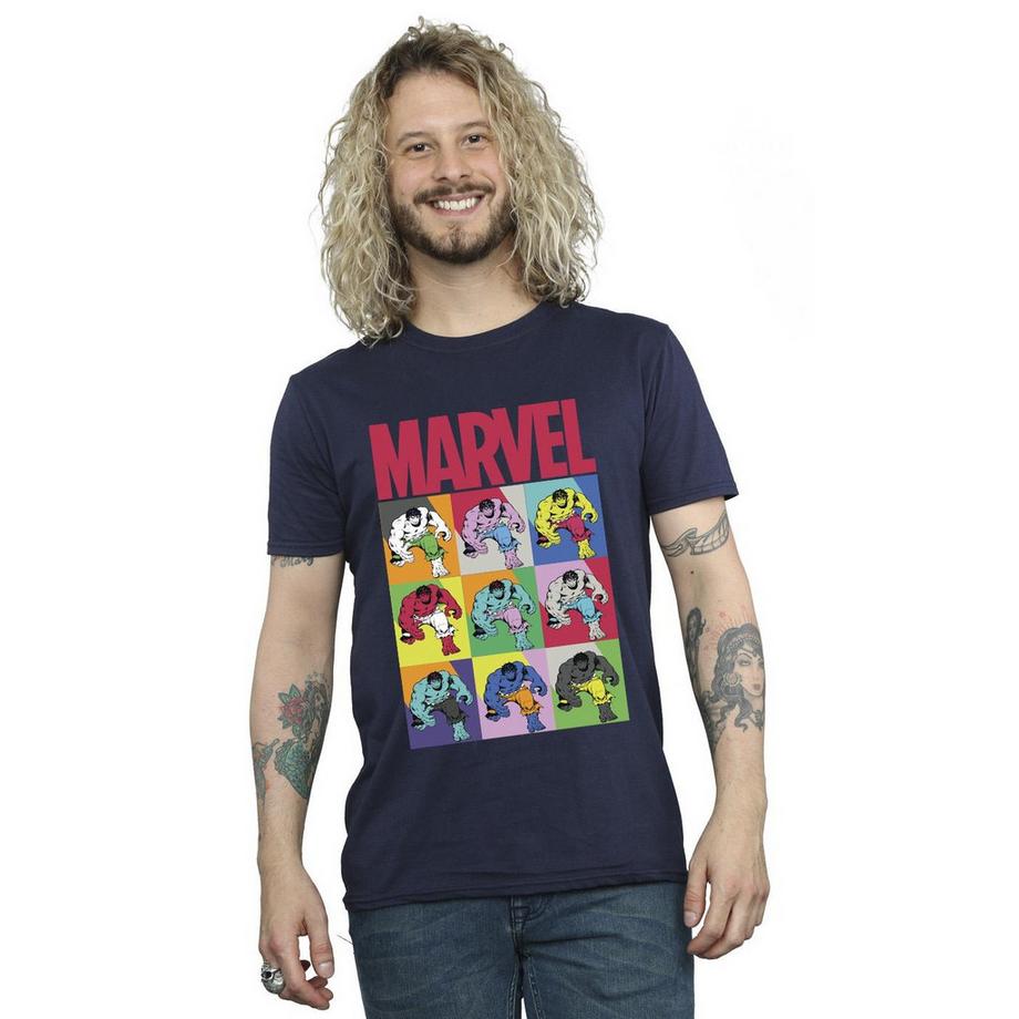 MARVEL  T-ShirtMotif Hulk Motiftyle Pop Art 