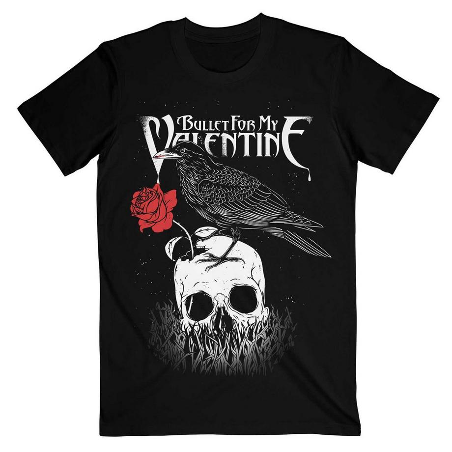Bullet For My Valentine Bullet For My Valentine T-Shirt Corbeau Crâne  