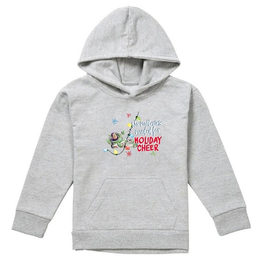 No Batteries Needed Holiday Cheer Felpa Con Cappuccio Natale Buzz Lightyear Erica