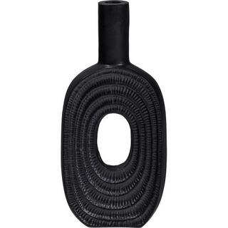 mutoni Vase Alvin haut noir  