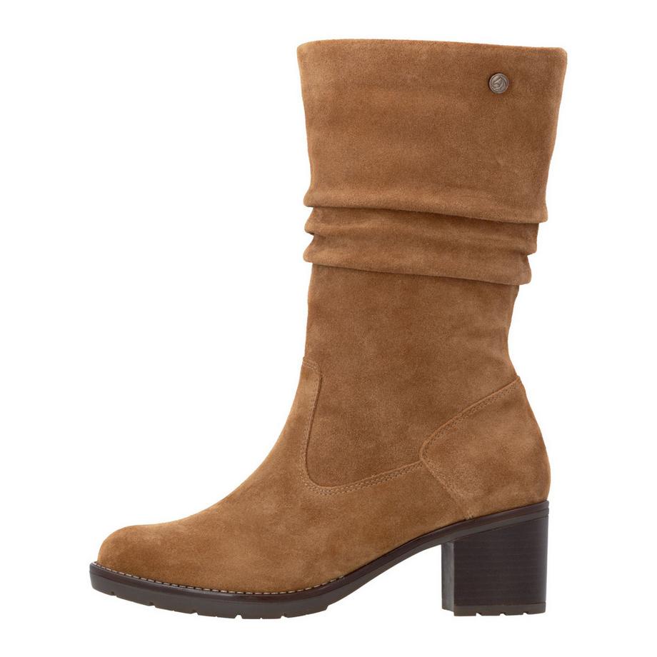 Remonte Slouchy Knöchelhohe Stiefel mit Blockabsatz  
