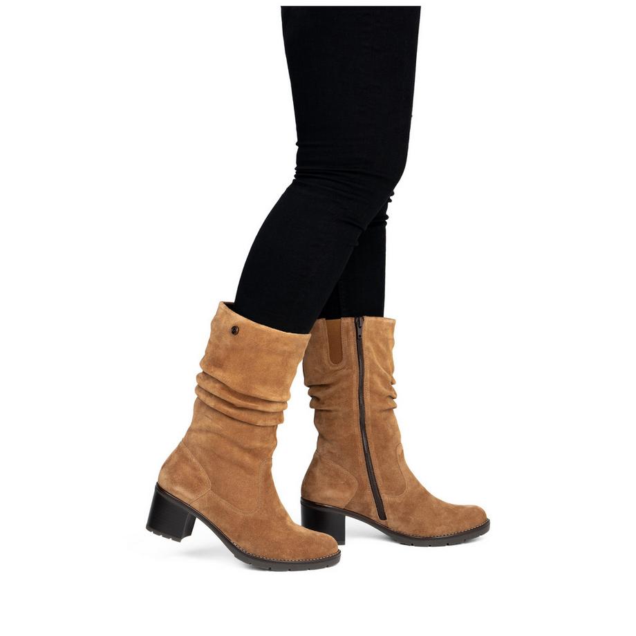 Remonte Slouchy Knöchelhohe Stiefel mit Blockabsatz  