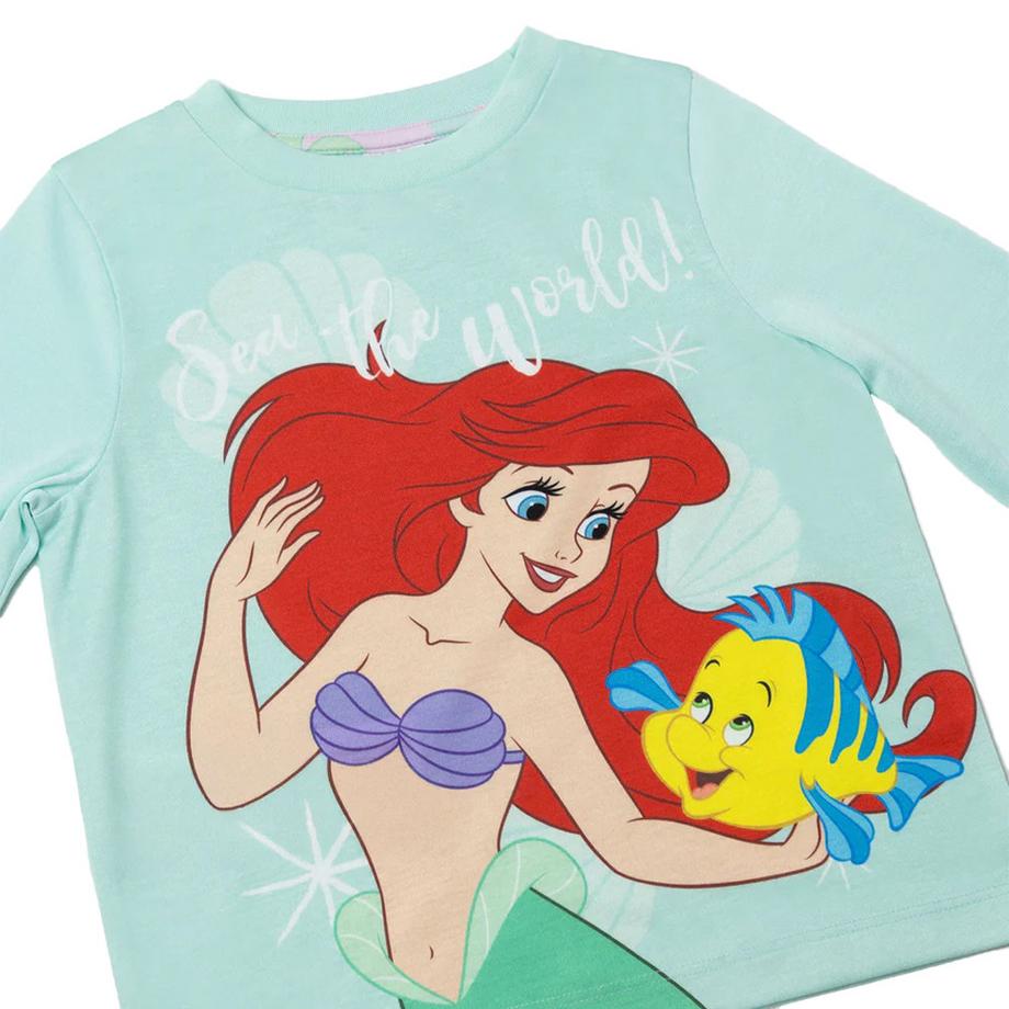 The Little Mermaid  Schlafanzug Mit Langer Hose 