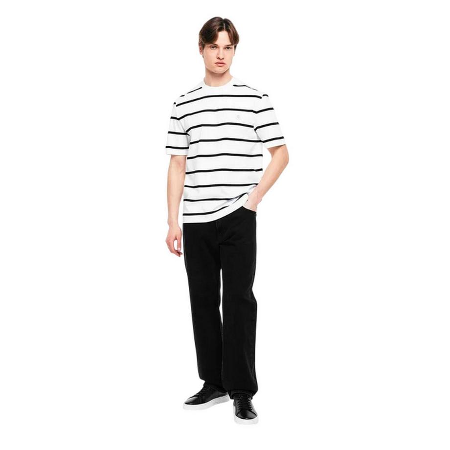 BOSS T-Shirt Taut a Righe Taglio Regolare  
