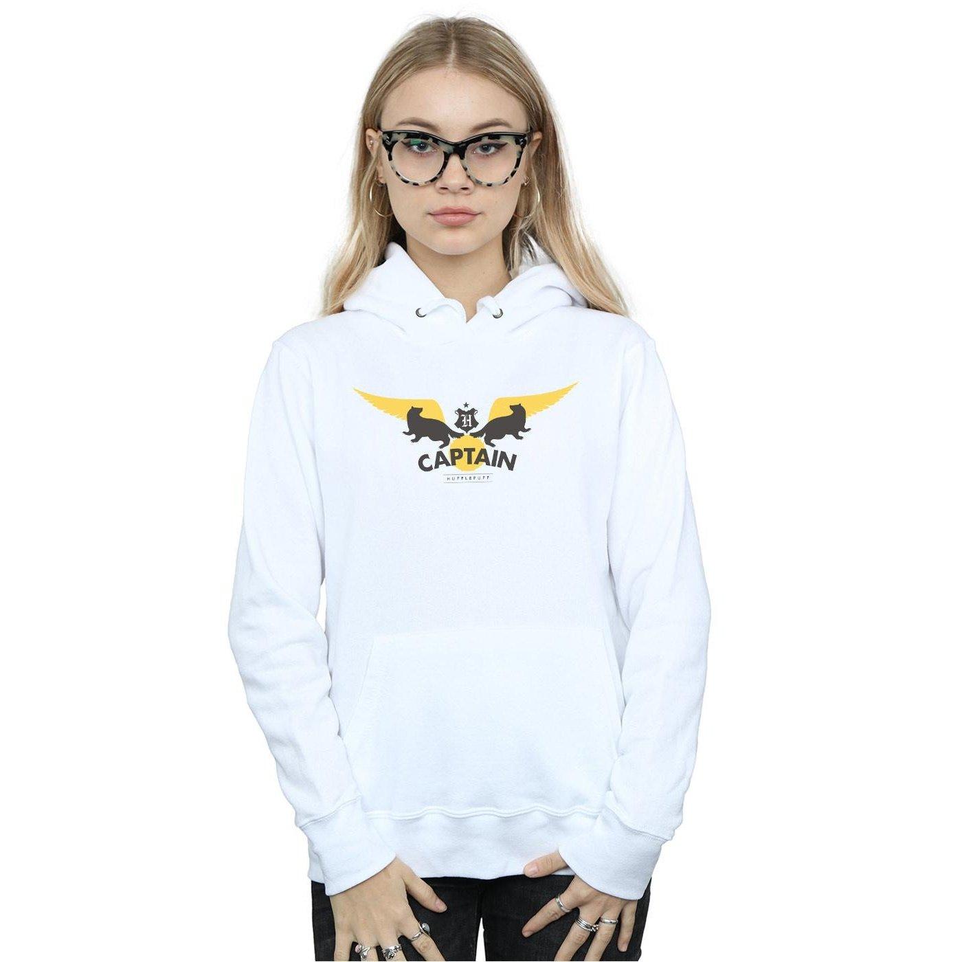 HARRY-POTTER  Sweat à capuche HUFFLEPUFF CAPTAIN 