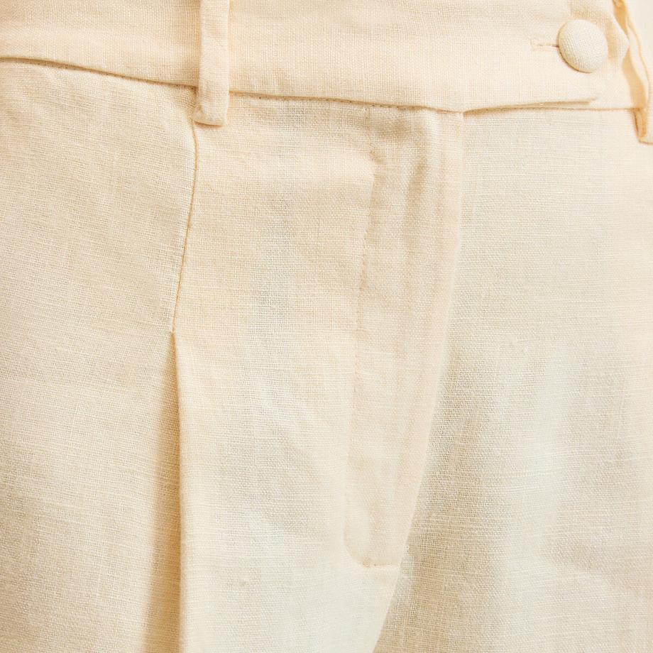 La Redoute Collections Weite Hose mit Abnähern  