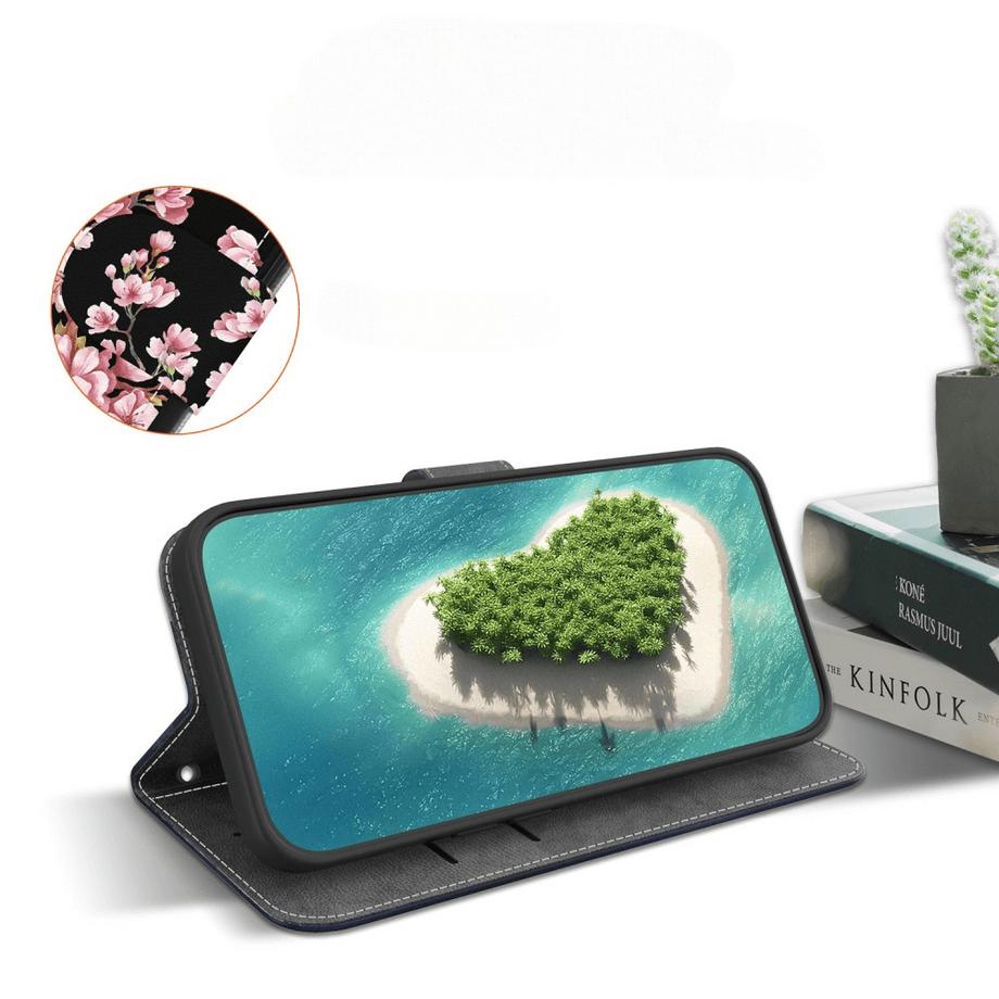 Cover-Discount  OnePlus Nord CE4 Lite - Tasche Hülle mit Blüten Motiv 