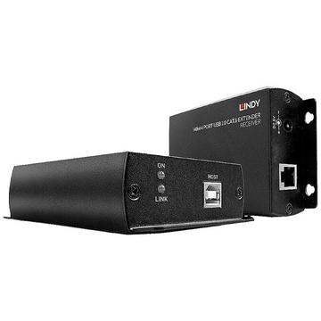 LINDY 140m 4 Port USB 2 Cat.6 Extender