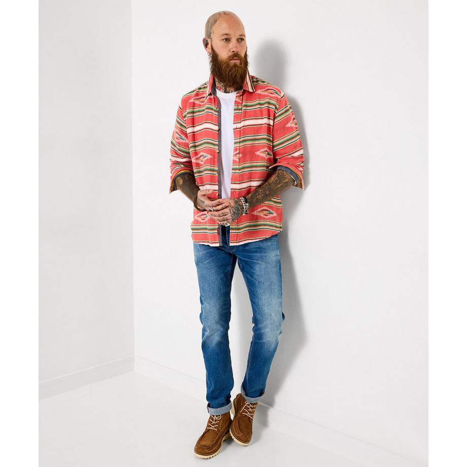 Joe Browns Hemdjacke Azteken-Streifenmuster  