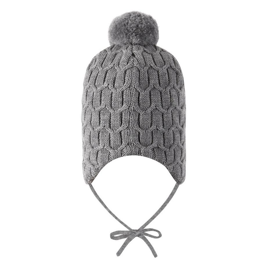 Reima  Bonnet en laine pour tout-petits Nunavut gris chiné 