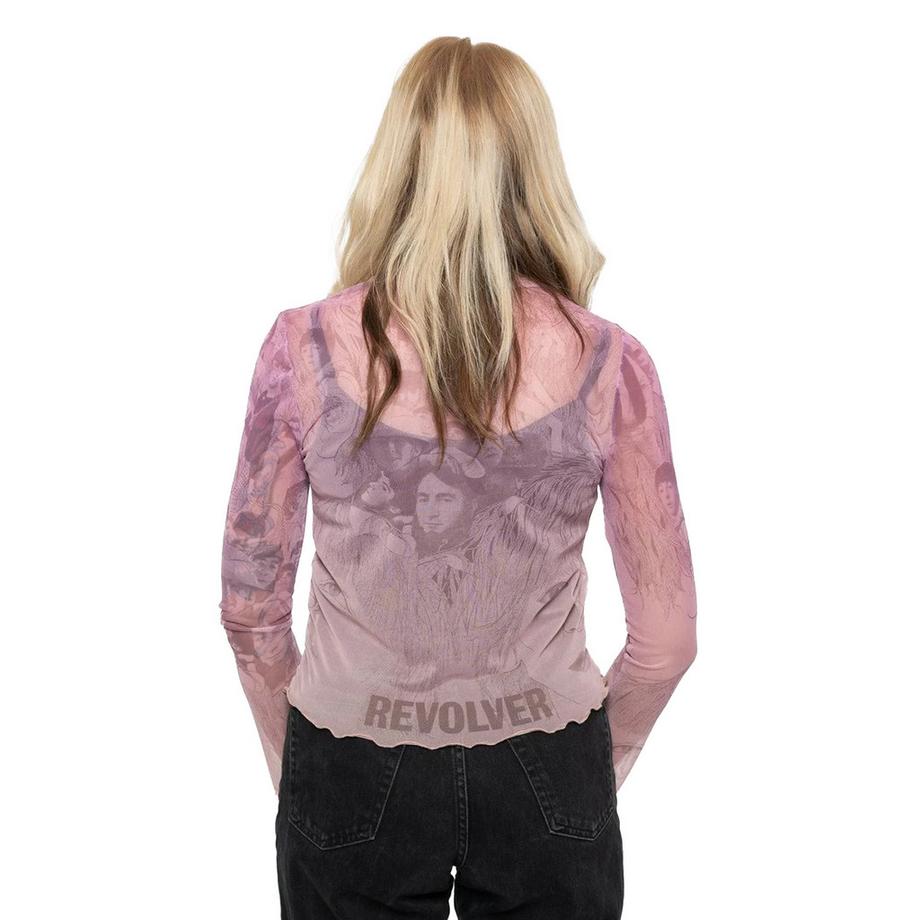 The Beatles Revolver Haut Court Manches Longues  