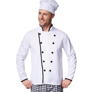 Tectake  Costume da uomo chef 