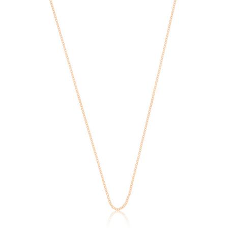 MUAU Schmuck  Collier Anker Rotgold 750, 1.3mm, 42cm 