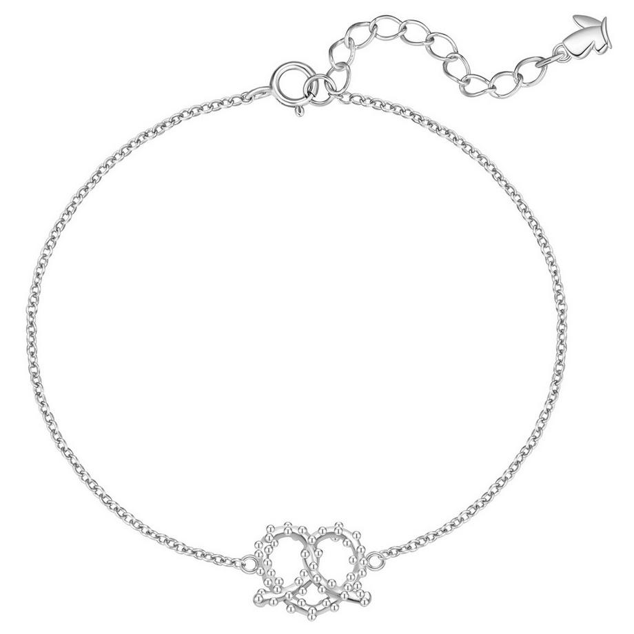 Oktoberfest Armband Herz-Breze Edelstahl