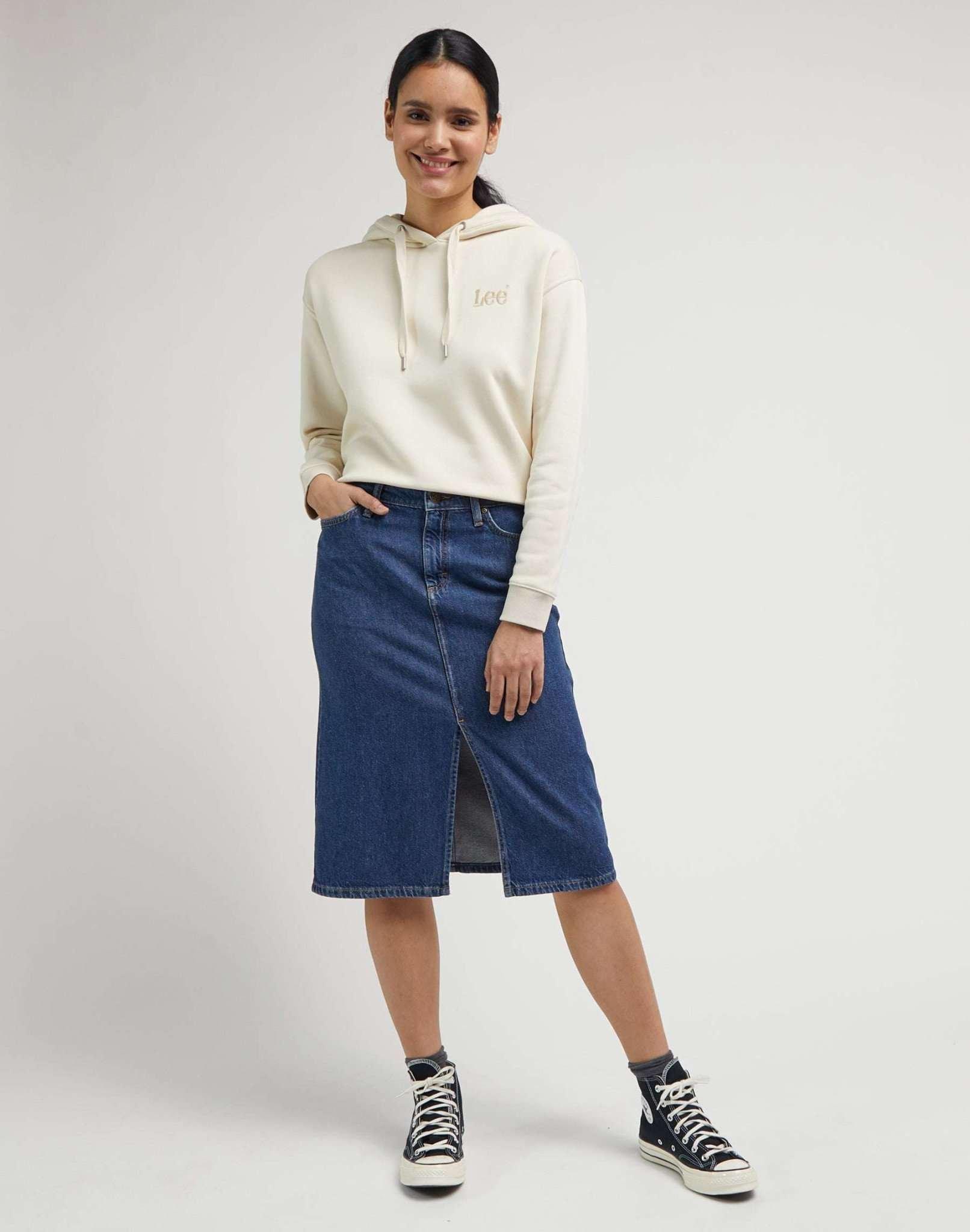 Lee  Jeansröcke Midi Skirt 