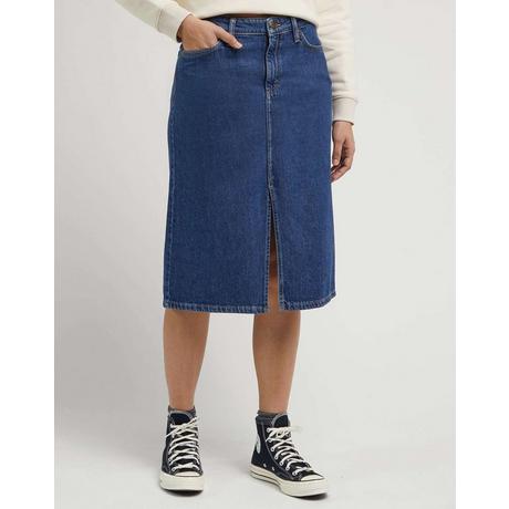 Lee  Jeansröcke Midi Skirt 