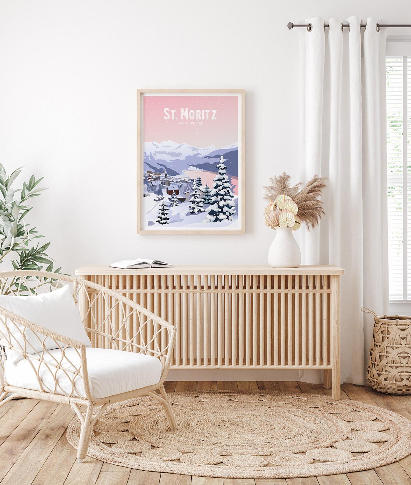 La-Jonx Poster St. Moritz  