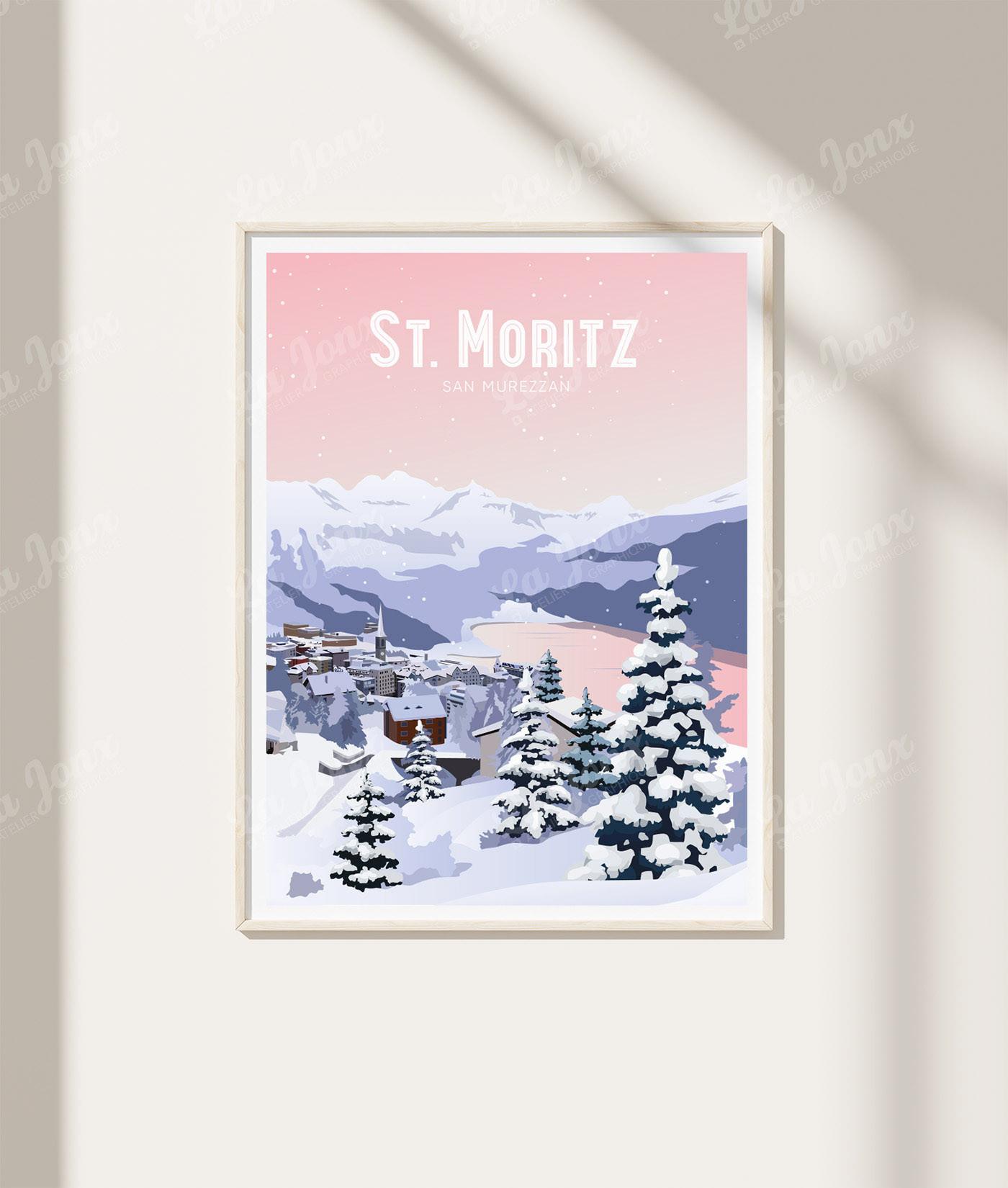 La-Jonx Poster St. Moritz  