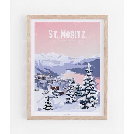La-Jonx Poster St. Moritz  