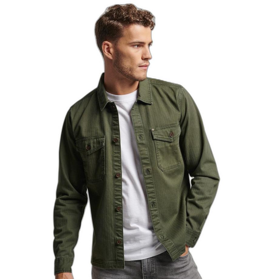 Superdry Merchant Store Chevron Surchemise  