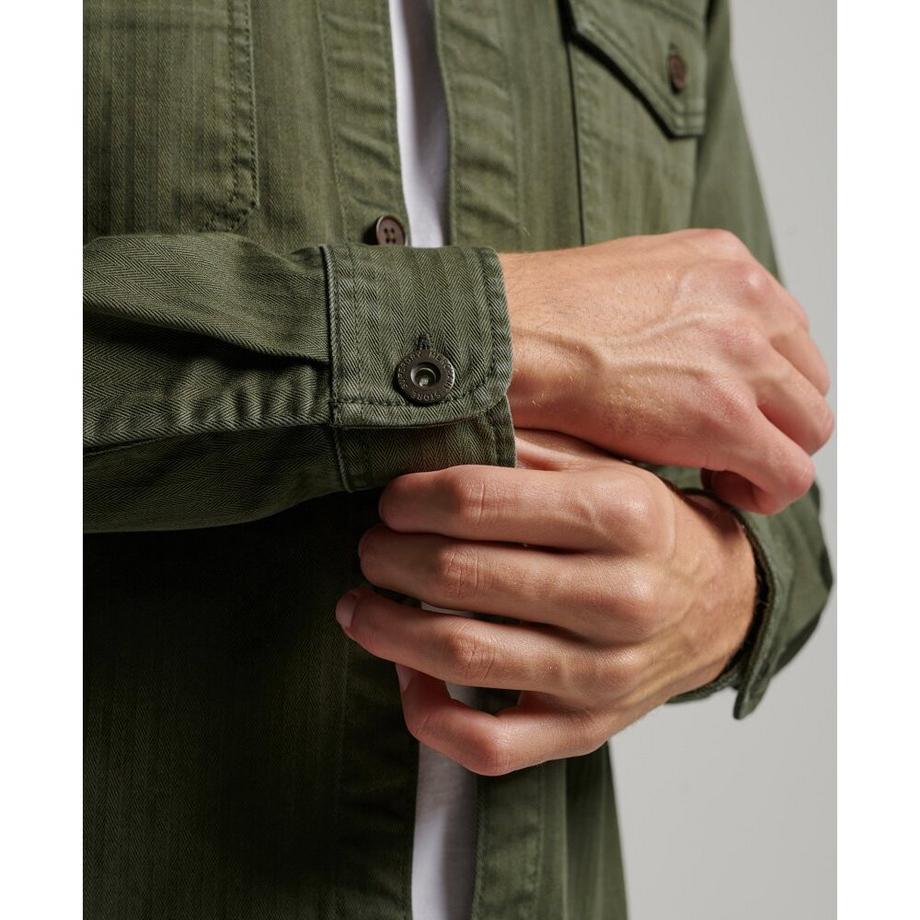 Superdry Merchant Store Chevron Surchemise  