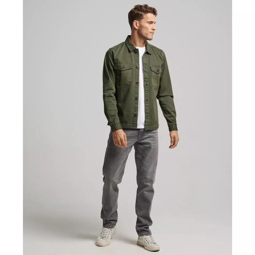 Superdry - überhemd merchant store, für Herren, Größe XXL