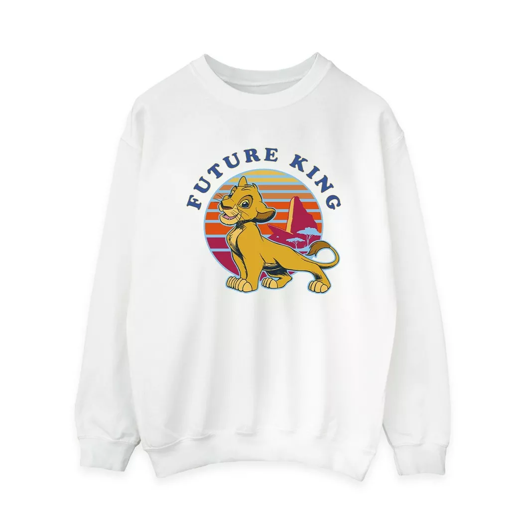 Disney - The Lion King Future King Sweatshirt, für Damen, Weiss, Größe L