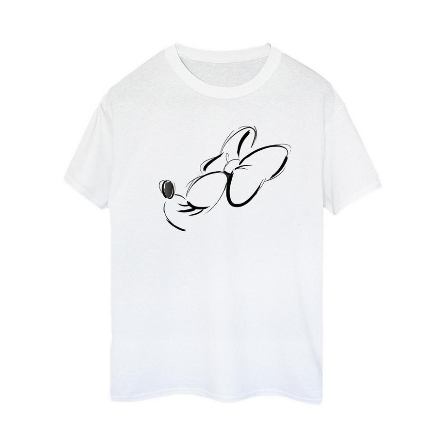 Disney Nose Up T-Shirt Stampata  