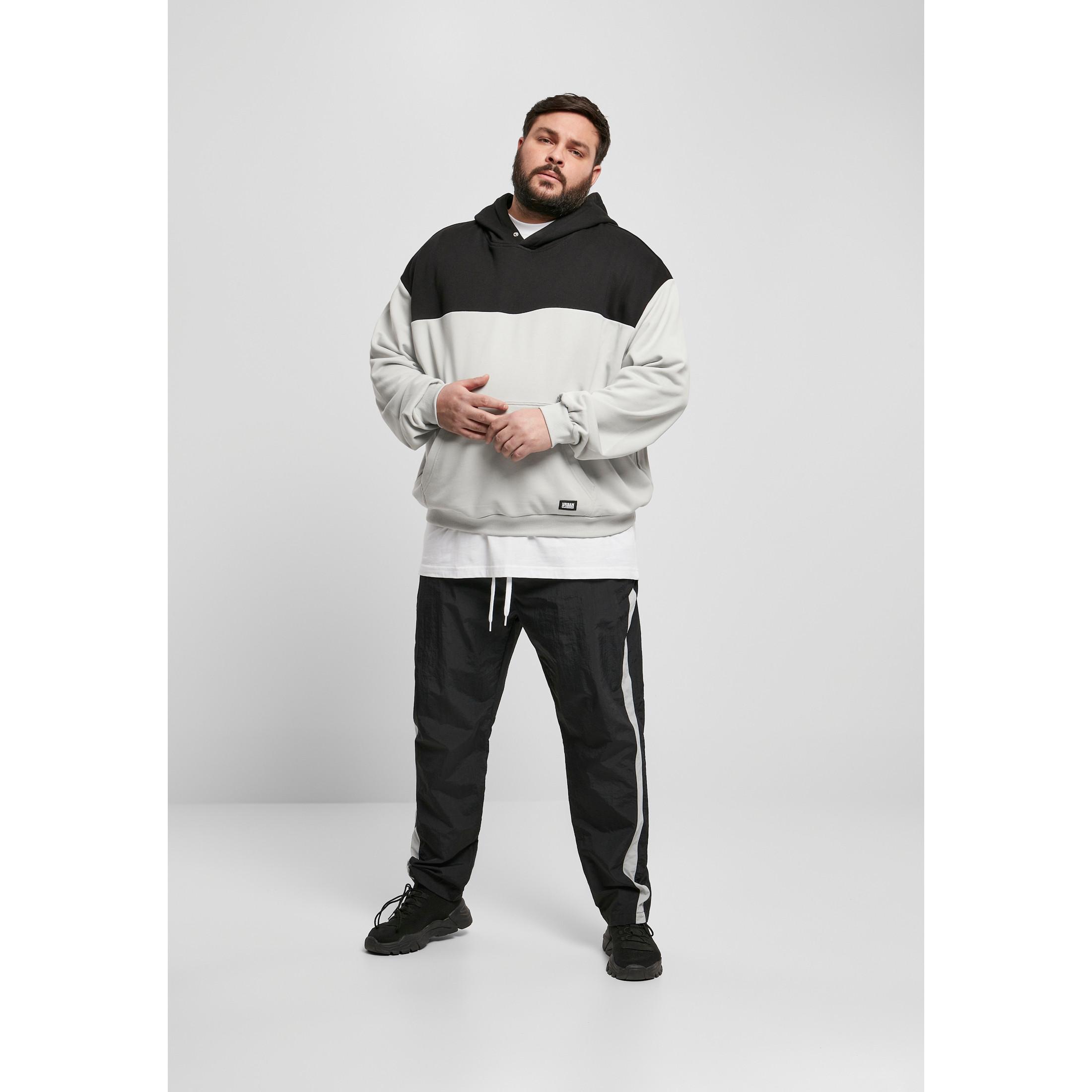 URBAN CLASSICS Upper Block Kapuzenpullover  