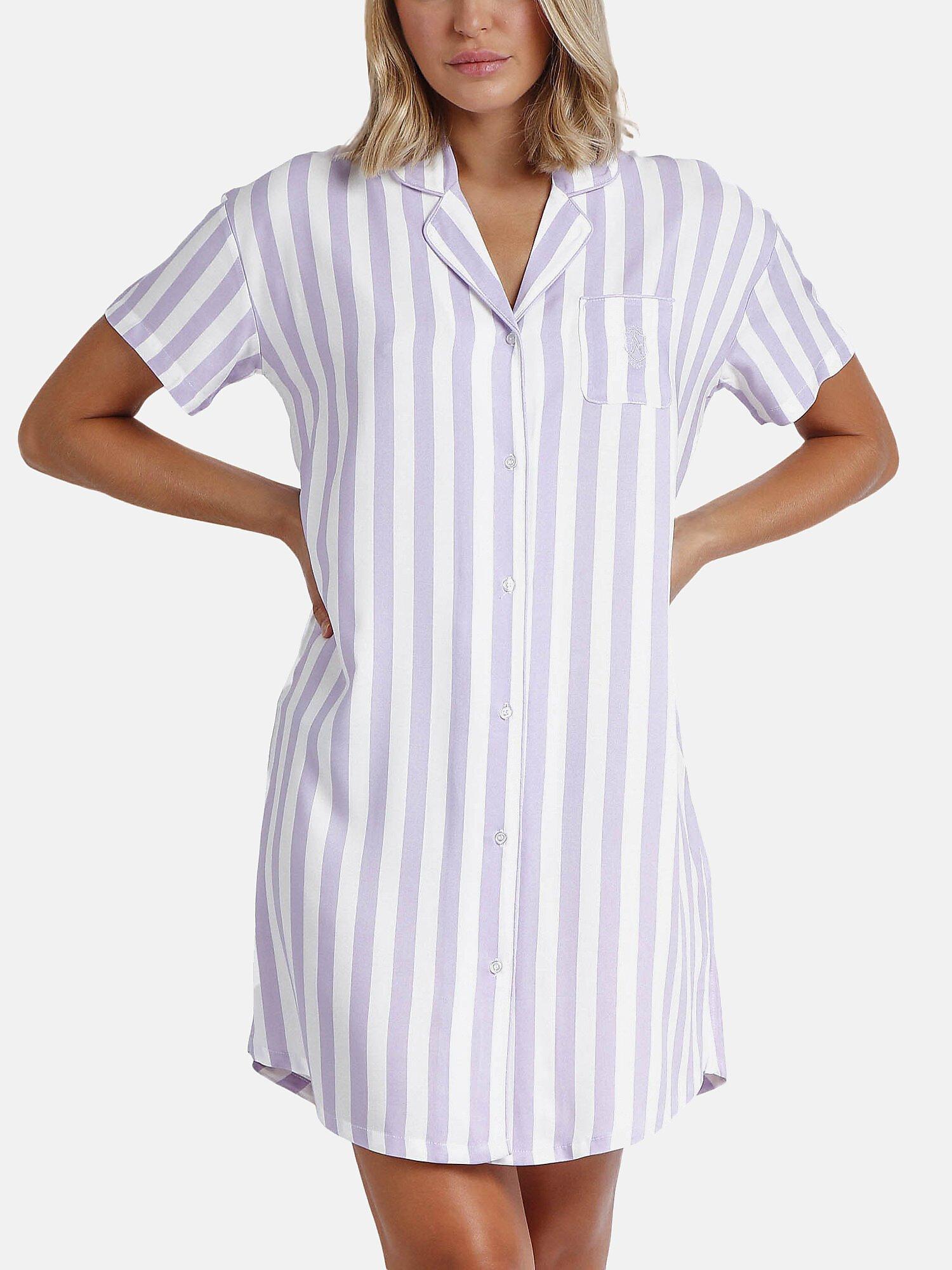 Admas  Chemise de nuit Classic Stripes 