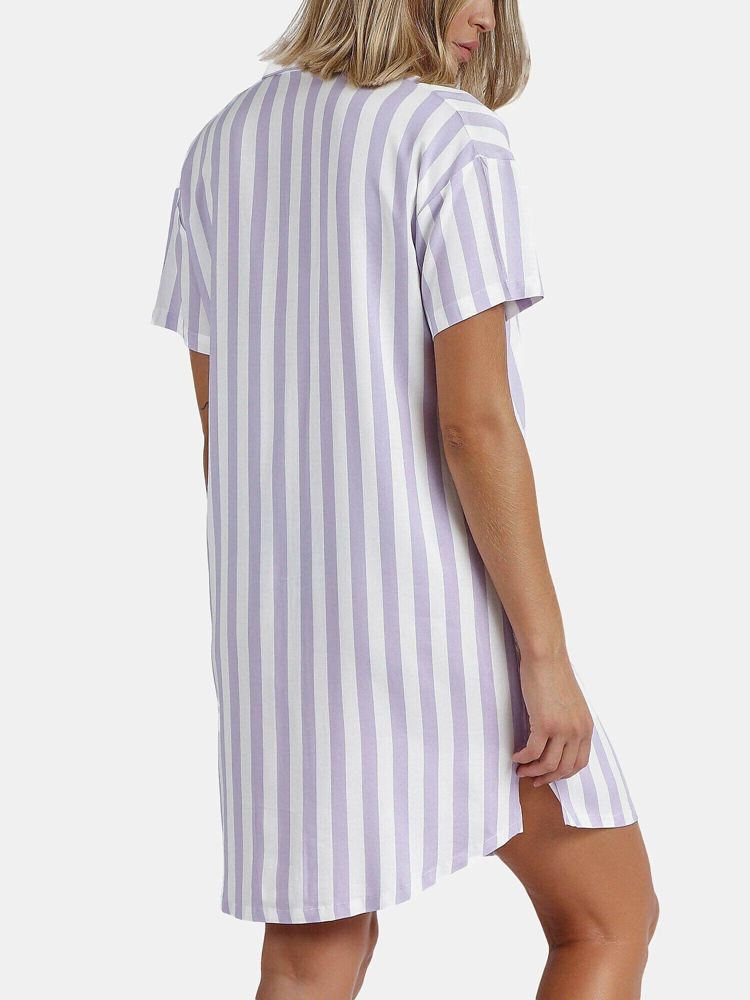 Admas  Chemise de nuit Classic Stripes 