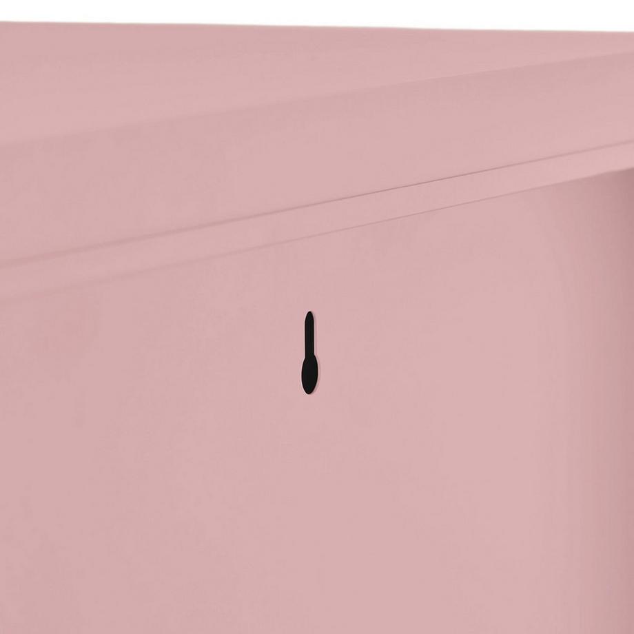Tectake vitrine métallique Baker Portes vitrées avec fermeture magnétique  