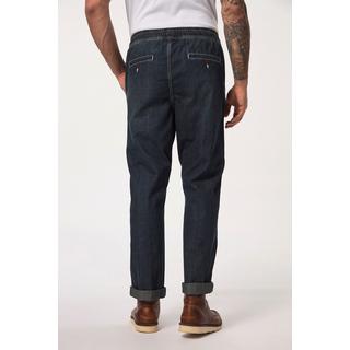 JP1880  Pantaloni dal taglio ampio a quattro tasche con effetto jeans 