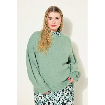 Maglione dal taglio oversize con scollo a girocollo e maniche lunghe