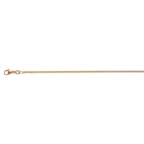 MUAU Schmuck  Collier Panzer Rotgold 750, 1.7mm, 50cm 