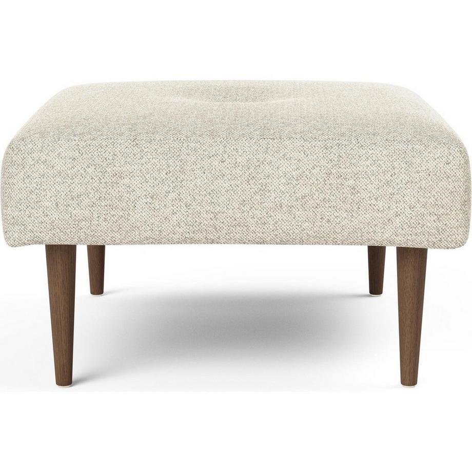 Innovation Living Ottoman Recast Styletto Dark - Taura Off White  