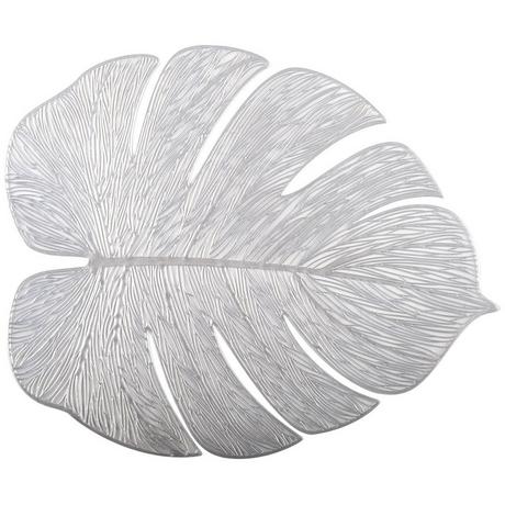 Aulica  DESSOUS D'ASSIETTE FEUILLE FILIGRANE ARGENT PAR BOITE DE - 6 