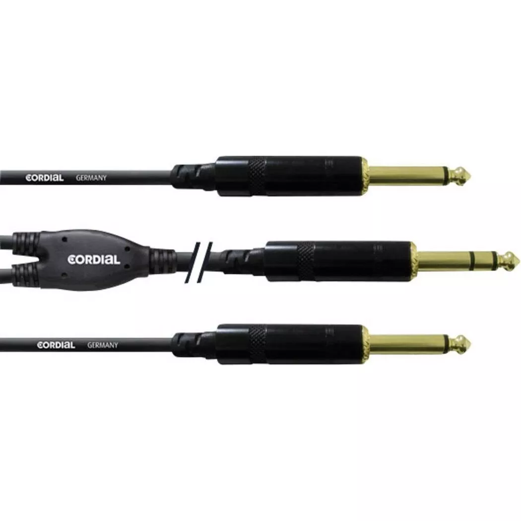Cordial Audio-Kabel 6.3 mm Klinke - 6.3 mm Klinke 0.9 m
