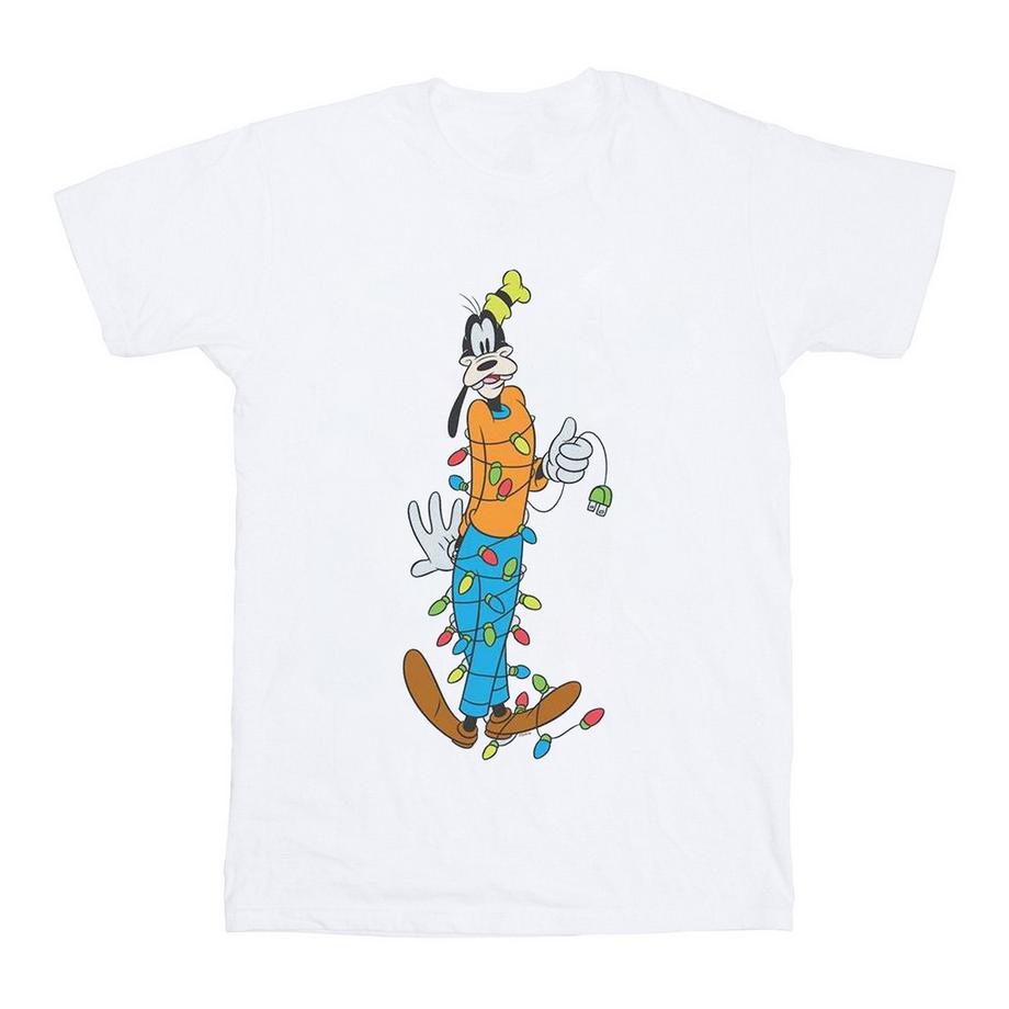 Disney Goofy Christmas Lights T-Shirt  