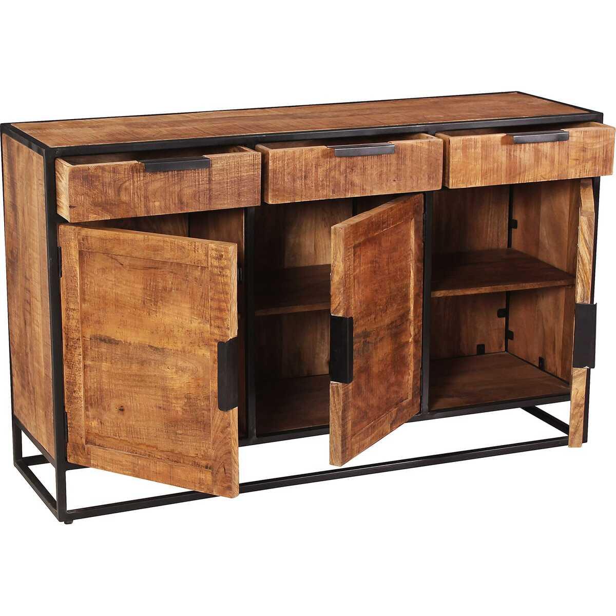 mutoni Credenza Melbourne nera 140x40  