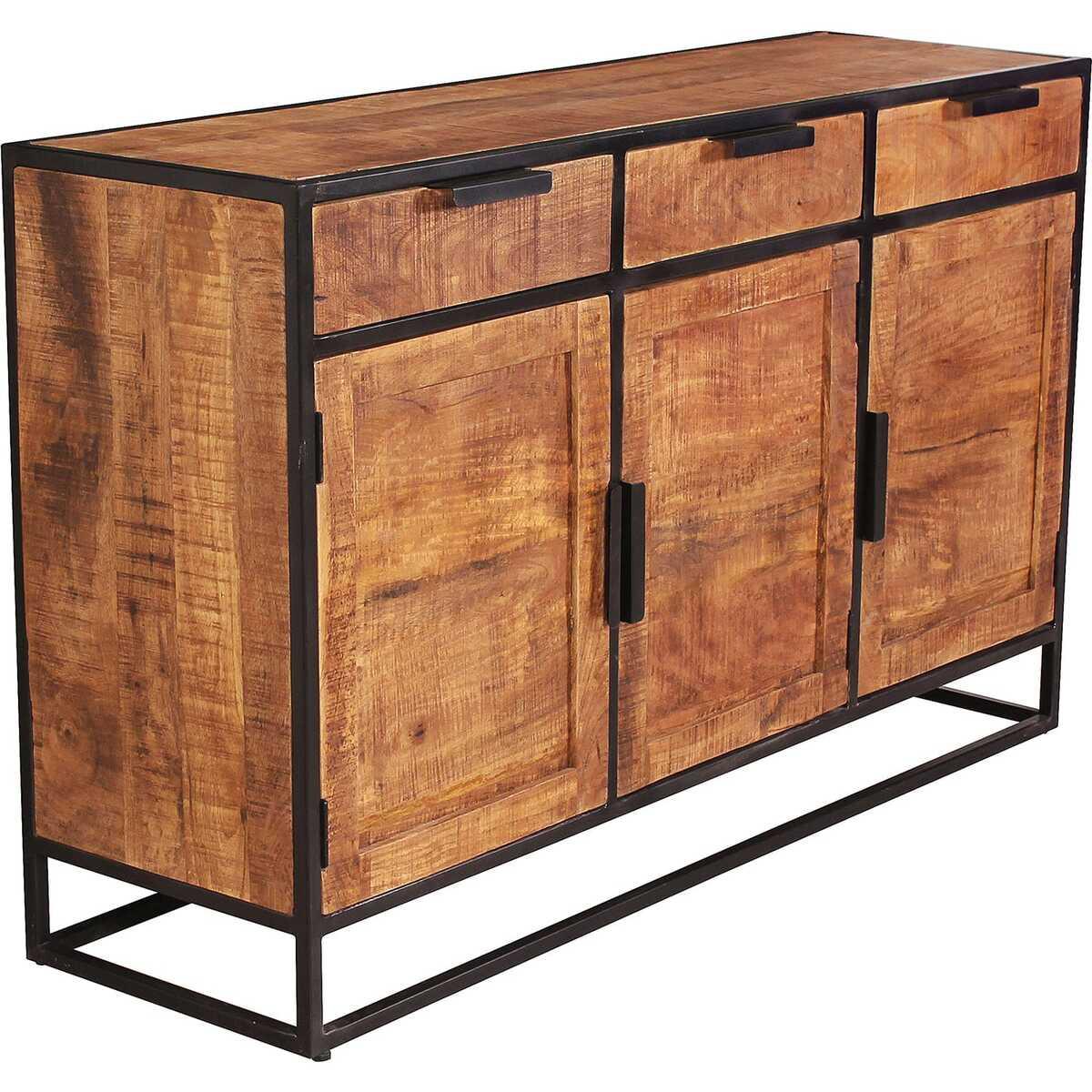 mutoni Credenza Melbourne nera 140x40  