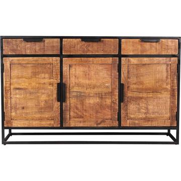 Sideboard Melbourne noir 140x40