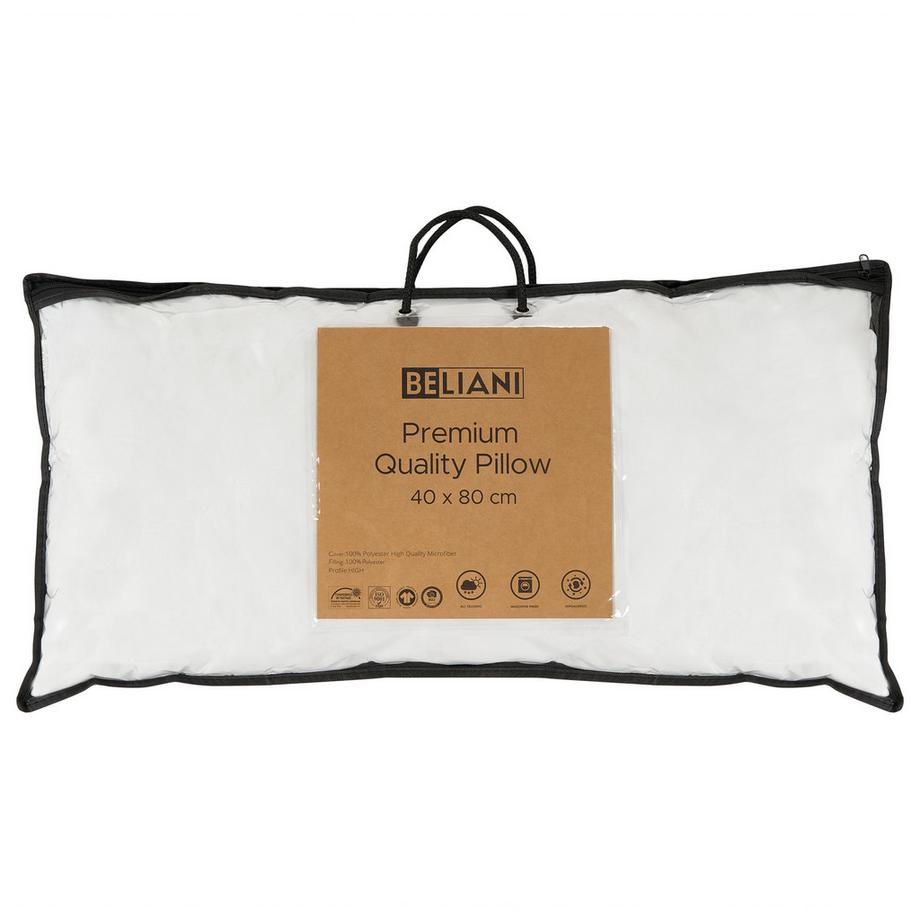 Beliani ERRIGAL Mikrofaser Kopfkissen  