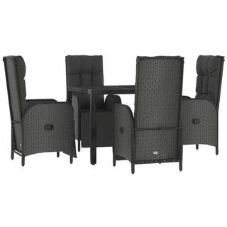 VidaXL set da pranzo da giardino Polirattan  