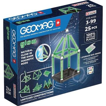 Geomag Glow Recycled Giocattolo con magnete al neodimio