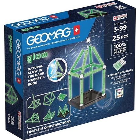 Geomag  Glow Set Recycled - 25 pièces 