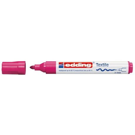 Edding EDDING T-Shirt-Marker 4500 2-3mm 4500-19 karmin  