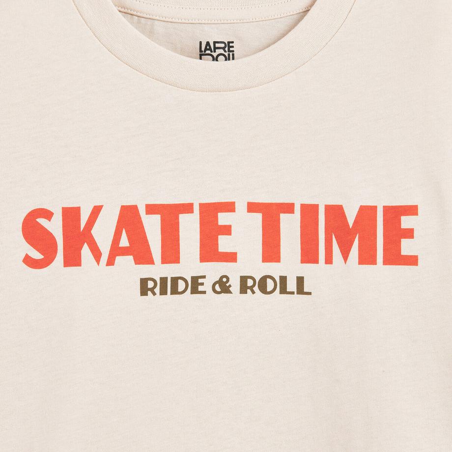La Redoute Collections  3er-Set Shirts mit Skateboard-Aufdruck 