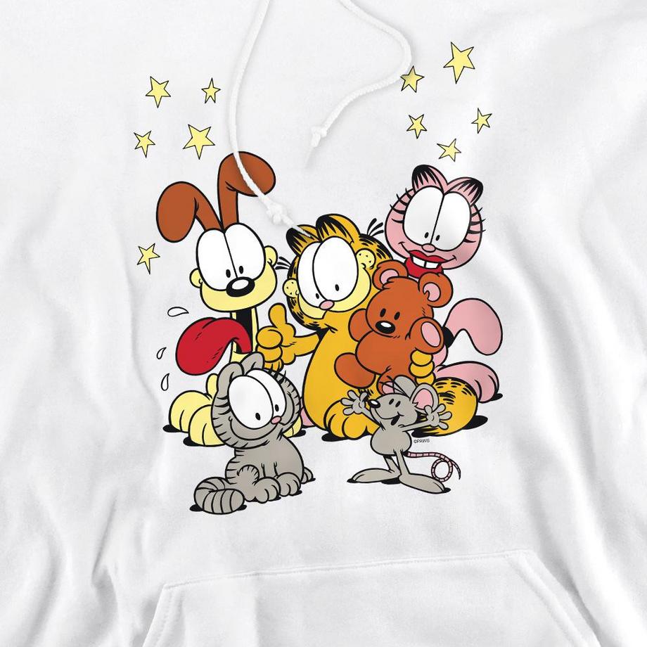 Garfield Friends Are Best Felpa Con Cappuccio  