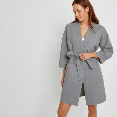 La Redoute Collections  Robe de chambre en maille gaufrée 